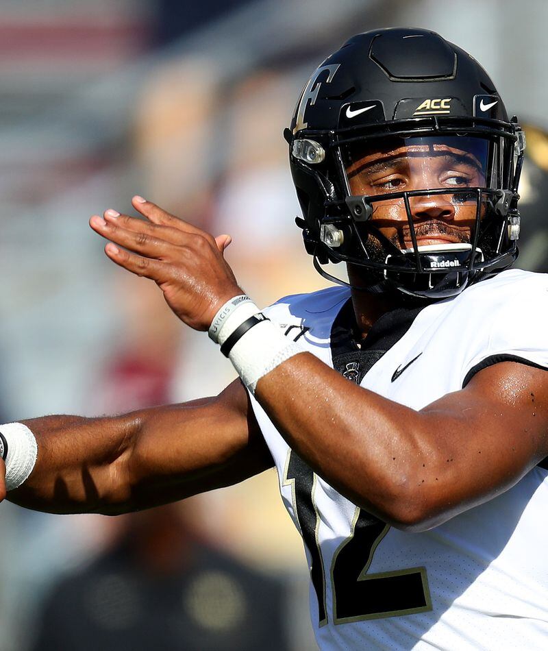 Watch: UGA's Jamie Newman shows off arm in Wake Forest highlights