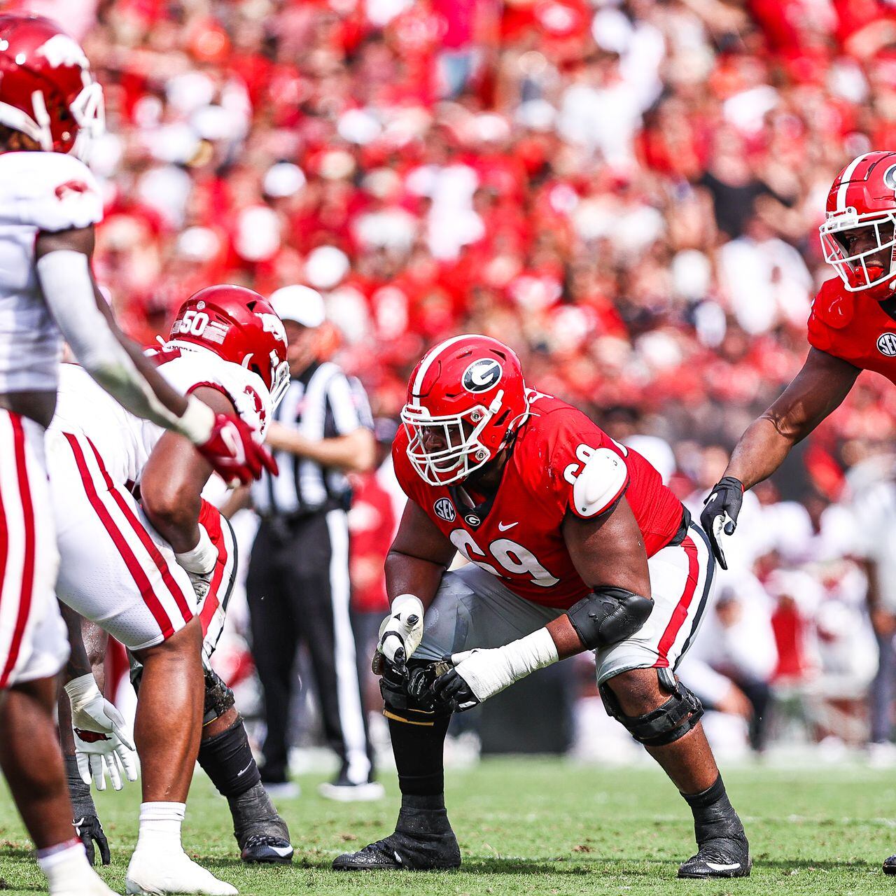 Georgia OL Jamaree Salyer discusses weighty issue, desire to compete