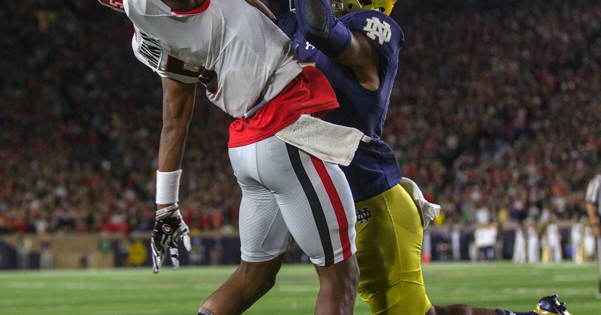 Georgia receiver Terry Godwin has his A.J. Green moment