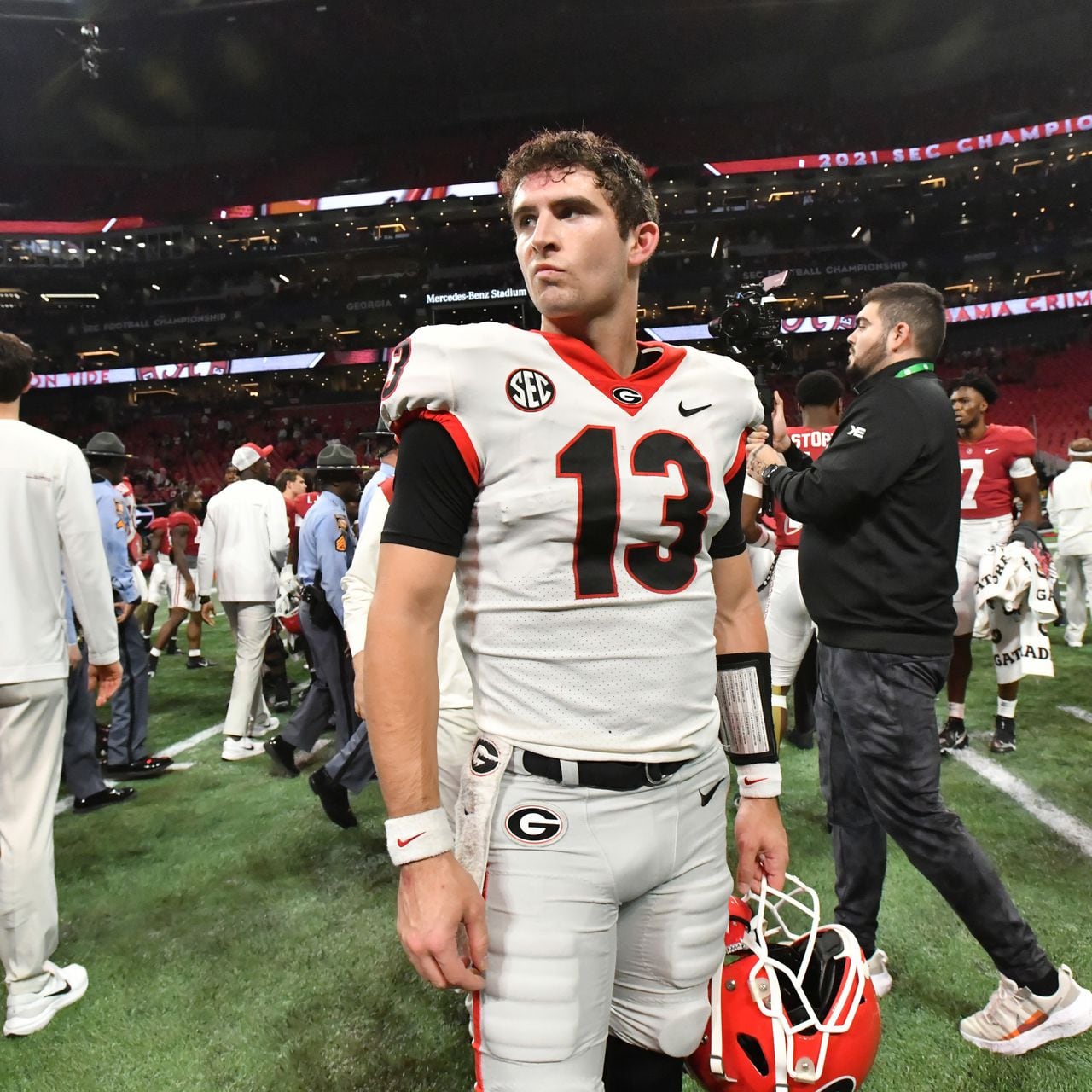 Georgia Bulldogs Football Head Coach Kirby Smart Delivers Speech Following  SEC Championship Loss to Alabama Crimson Tide - Sports Illustrated Georgia  Bulldogs News, Analysis and More