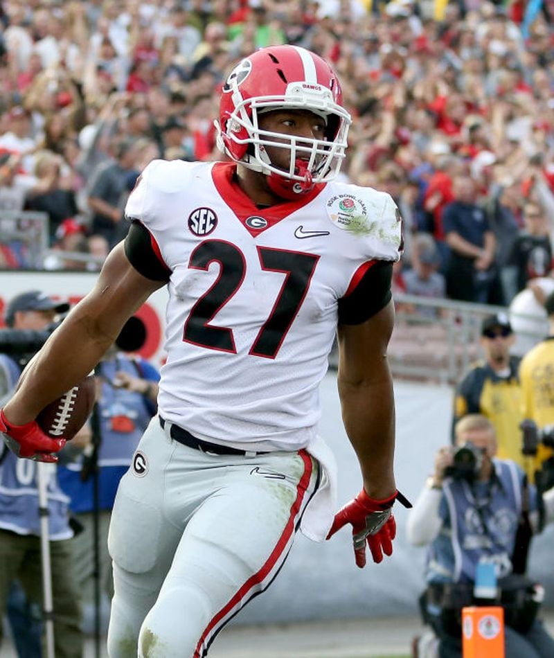 Cleveland Browns sign 2nd round draft pick, RB Nick Chubb - Dawgs