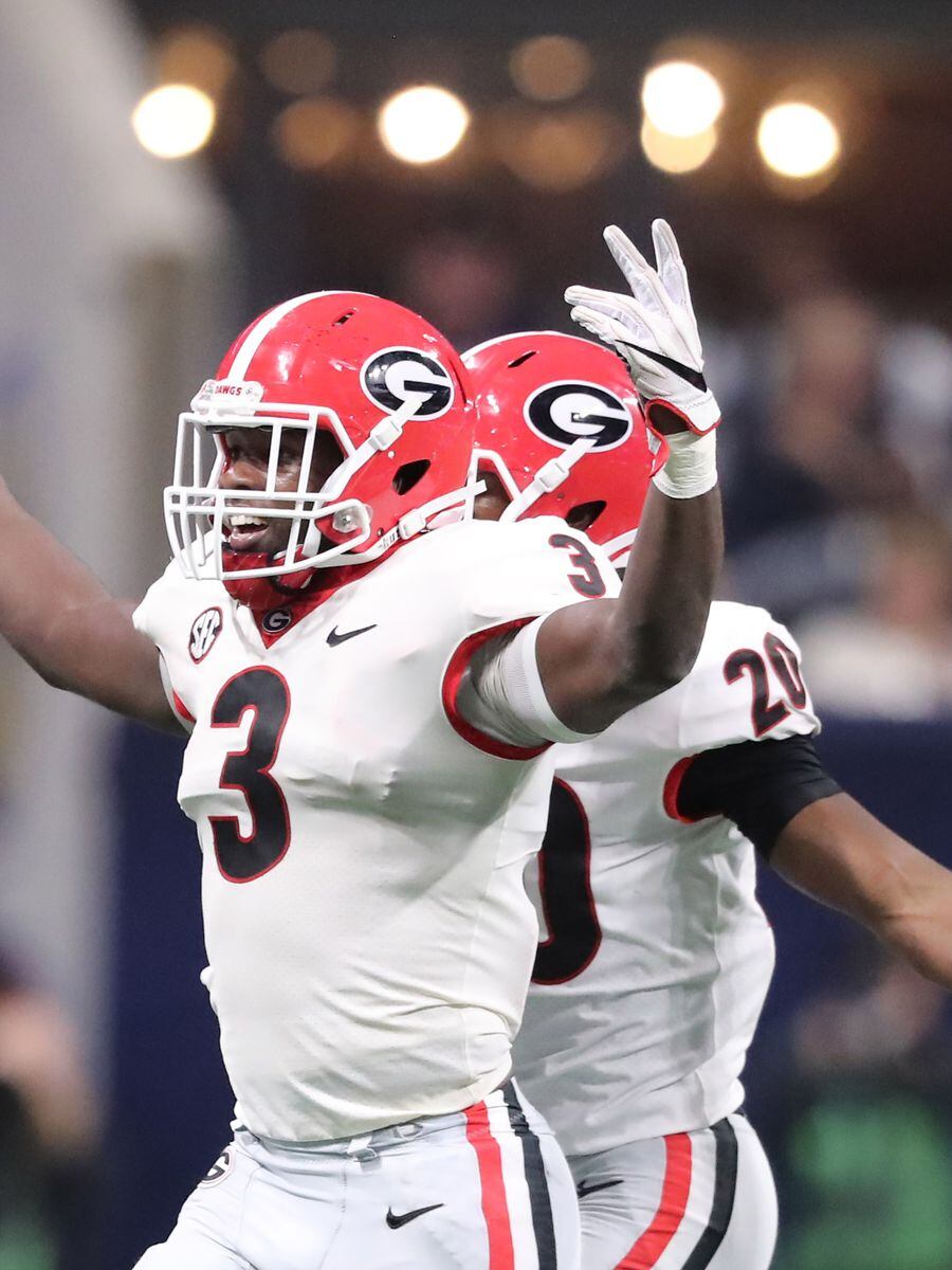 Georgia inside linebacker Roquan Smith only knows one speed on the football  field