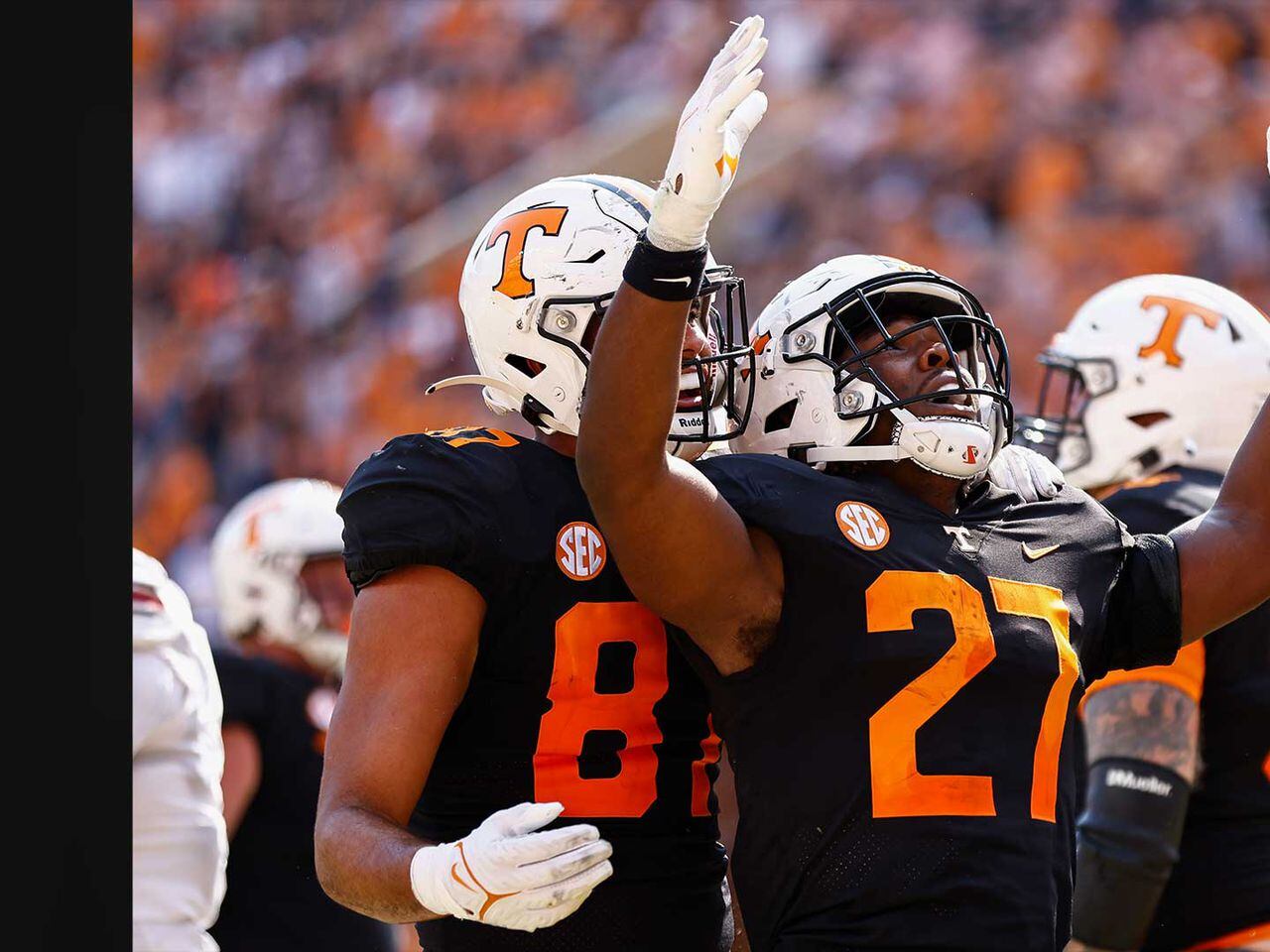 University of Tennessee Vols football blackout, dark mode uniforms return