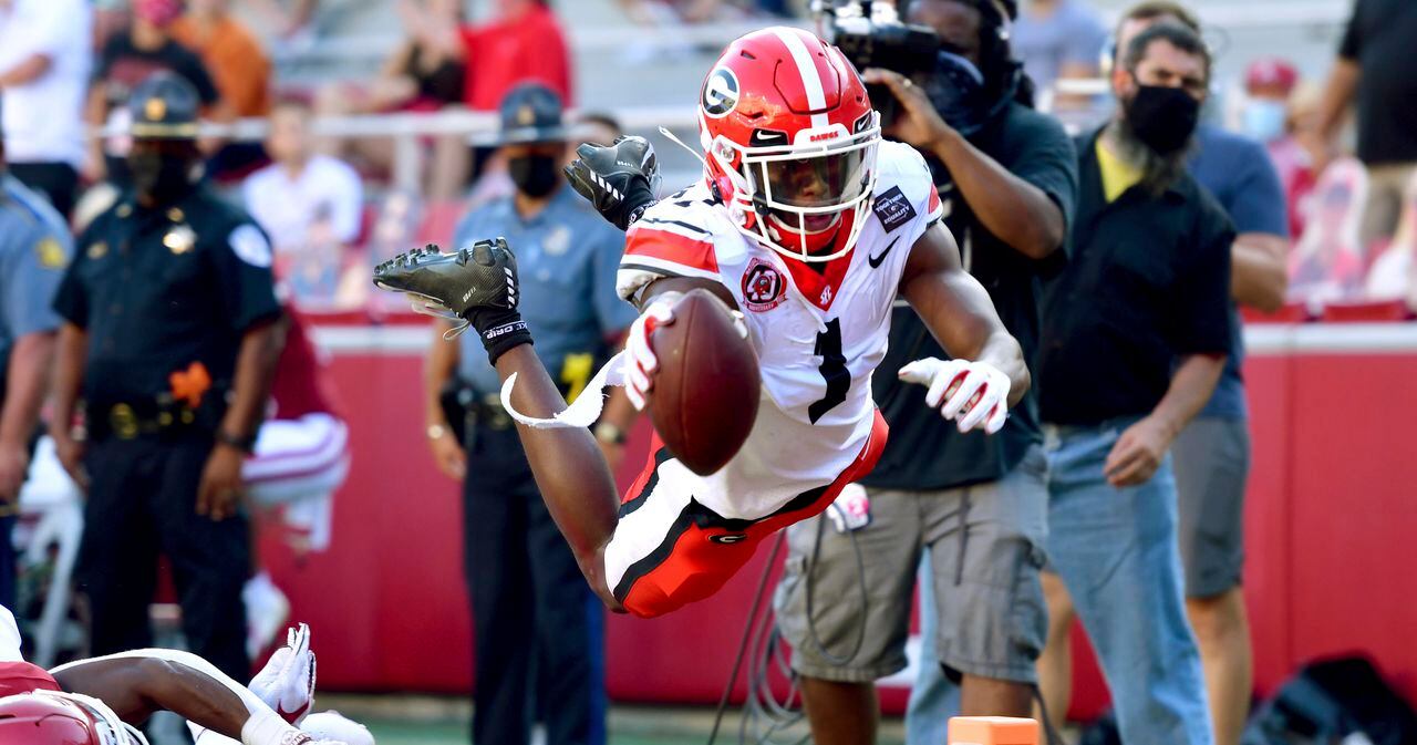 Georgia star receiver George Pickens out for season with ACL injury