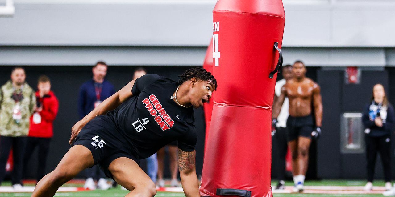 Georgia DT Jalen Carter 9 lbs heavier, struggles at pro day - ESPN