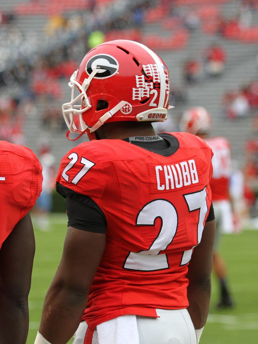 Duo of Nick Chubb and Sony Michel wear down Appalachian State