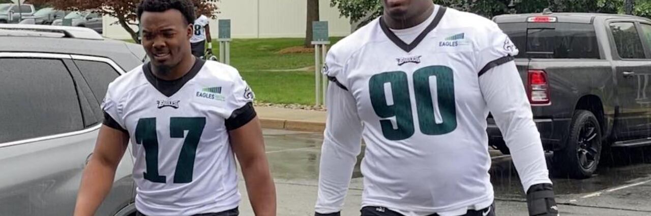 Philadelphia Eagles high on Georgia stars Jordan Davis, Nakobe Dean with  Bulldogs fans ready to follow