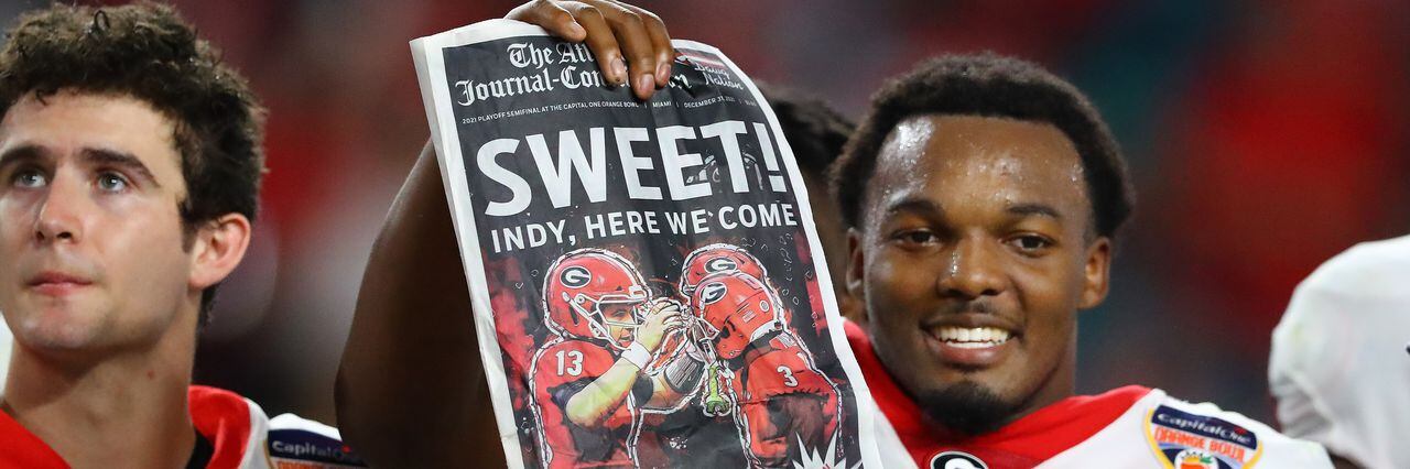 UGA fans: How to find souvenir editions from The Atlanta Journal