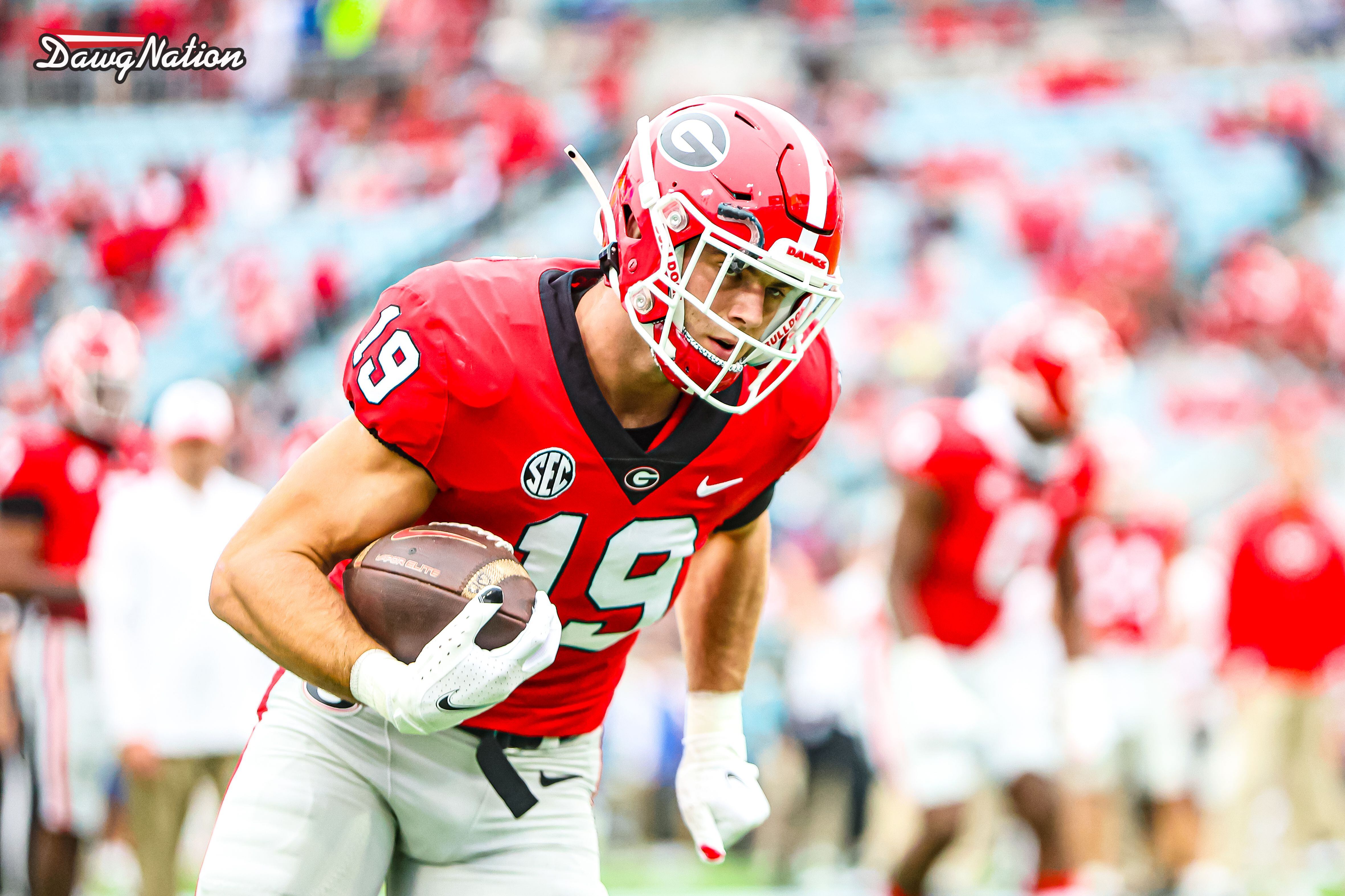 The Georgia Football Brock Bowers John Mackey Award Winner Home Decor  Poster Canvas - REVER LAVIE