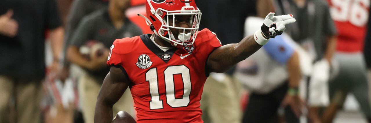 Men's Georgia Bulldogs Players 2023 CFP National Champions Patch