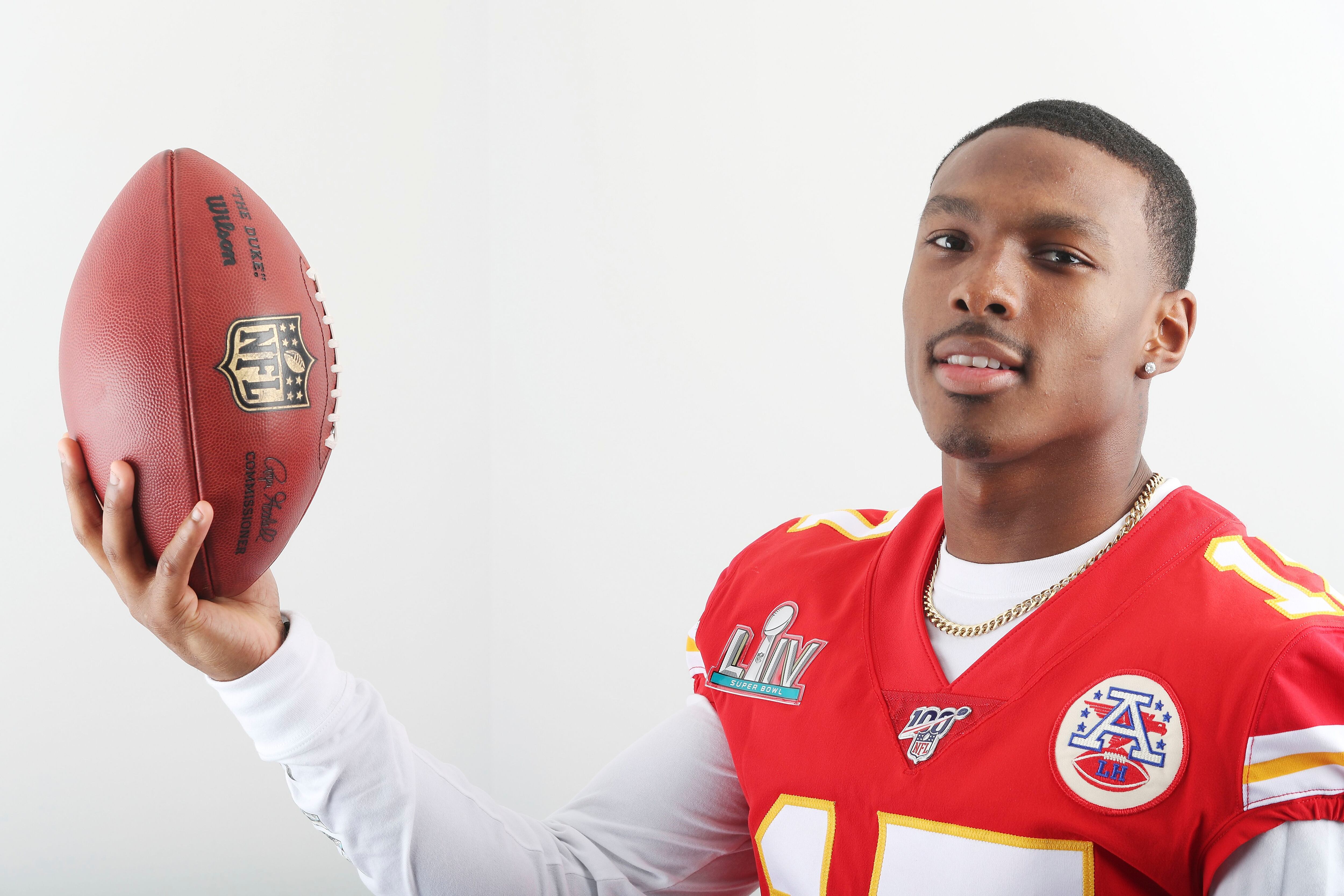 Kansas City Chiefs' Mecole Hardman may not play in Super Bowl