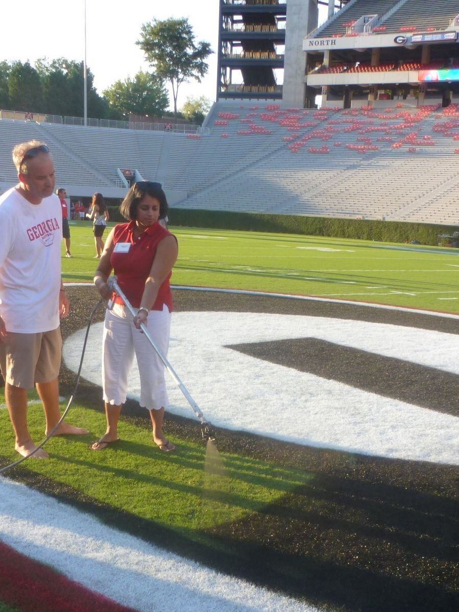 Ring of 2018 Sony Michel #1 Georgia Bulldogs Football Rose Bowl Champions