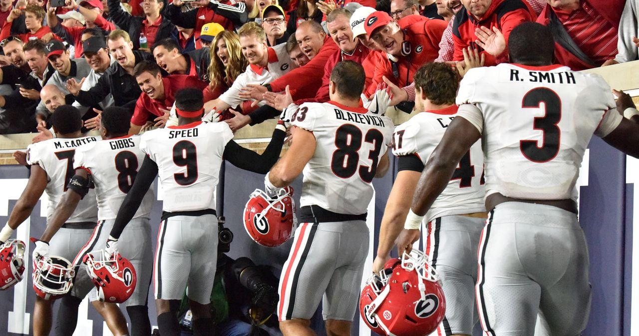 Fan Sound Off UGA fans see plenty of red during, after victory over