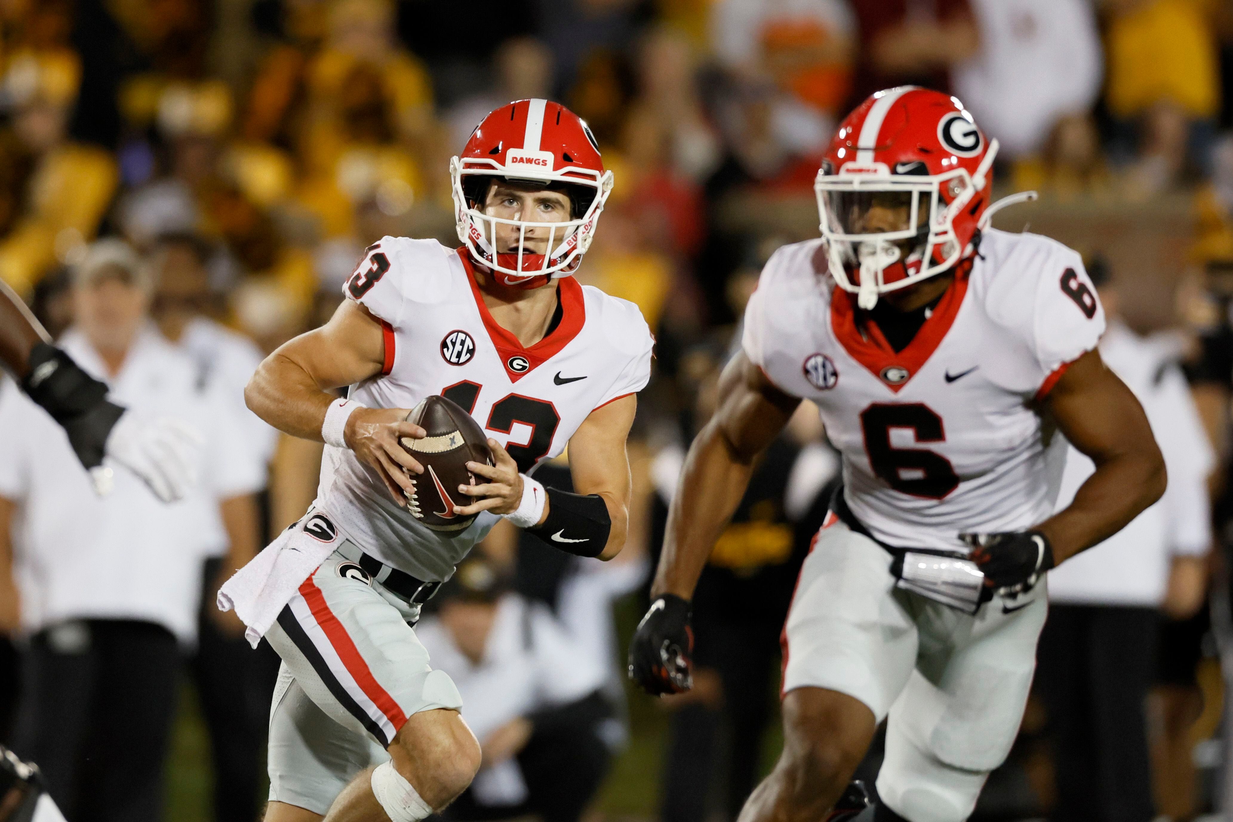 Georgia Football Could All-Red Week One - Sports Illustrated