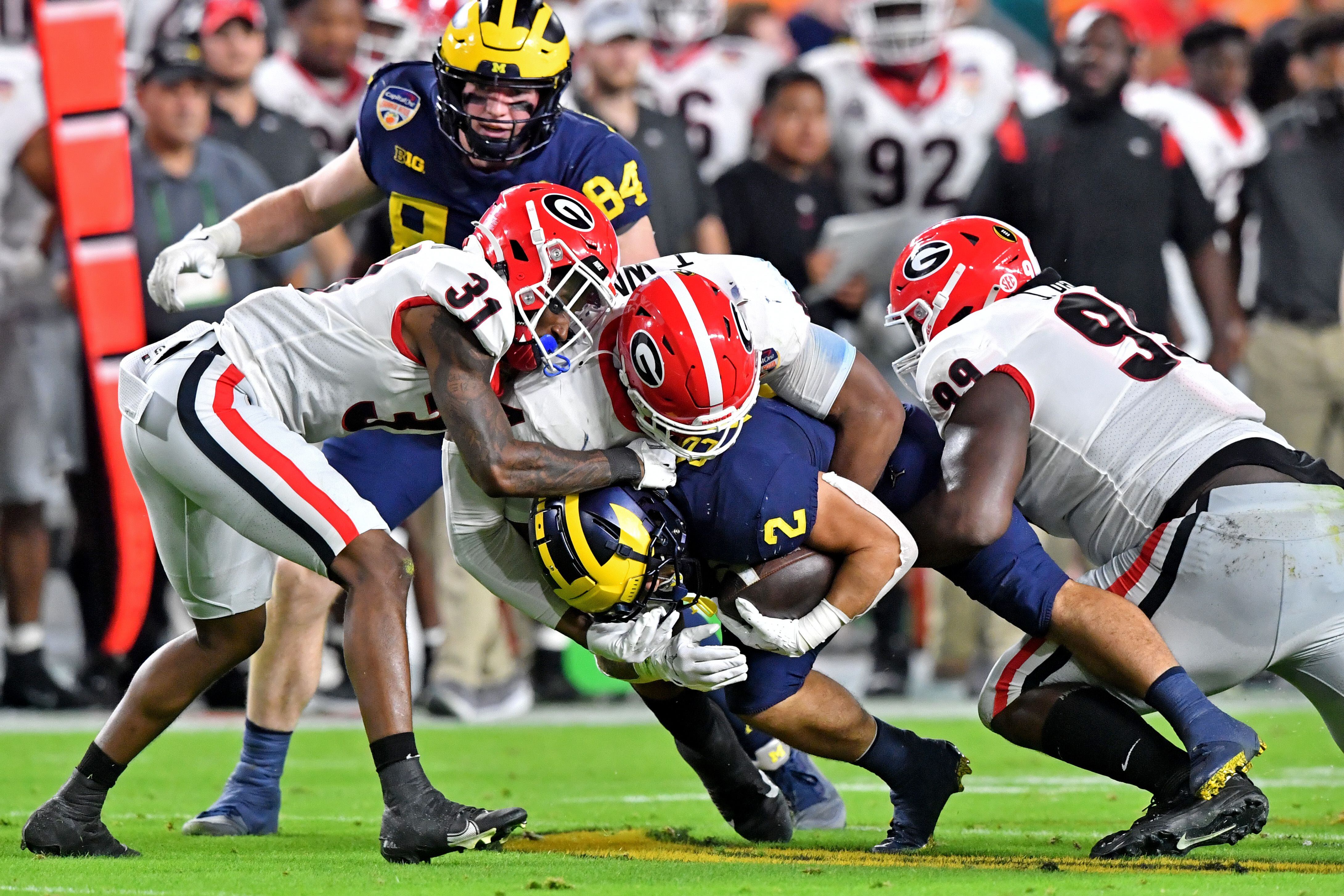 WATCH: Bulldogs make a triumphant return to Georgia