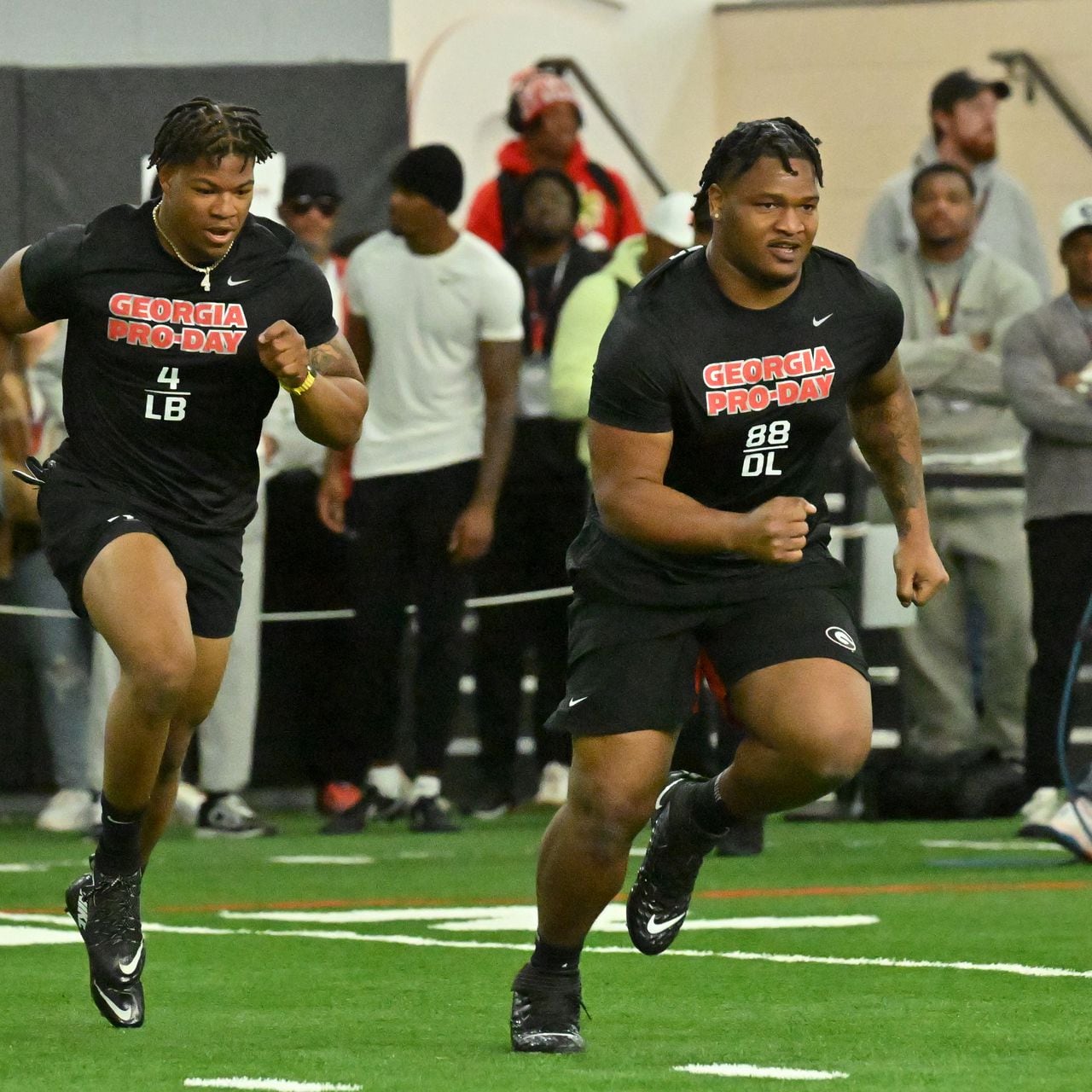 Eagles pick Georgia rushing duo Jalen Carter, Nolan Smith in first