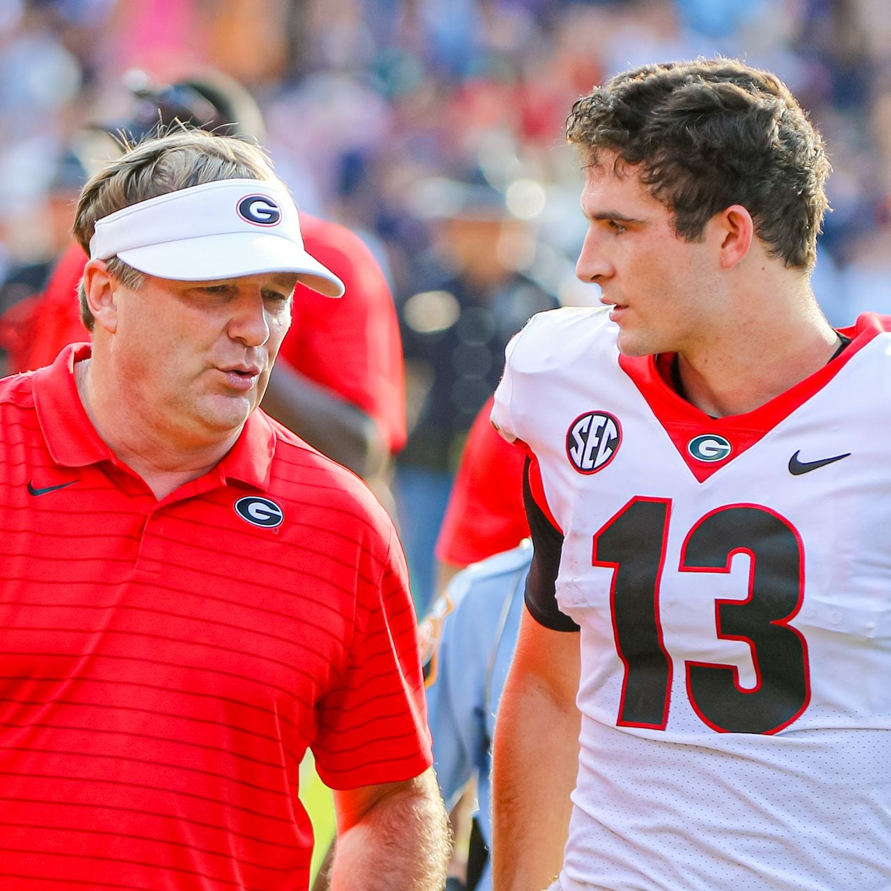 Kirby Smart rips into QB Stetson Bennett at halftime of Orange Bowl