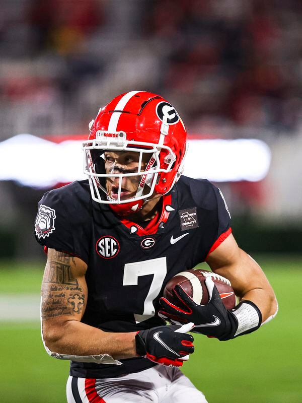 Update Georgia football receiver Jermaine Burton suffered