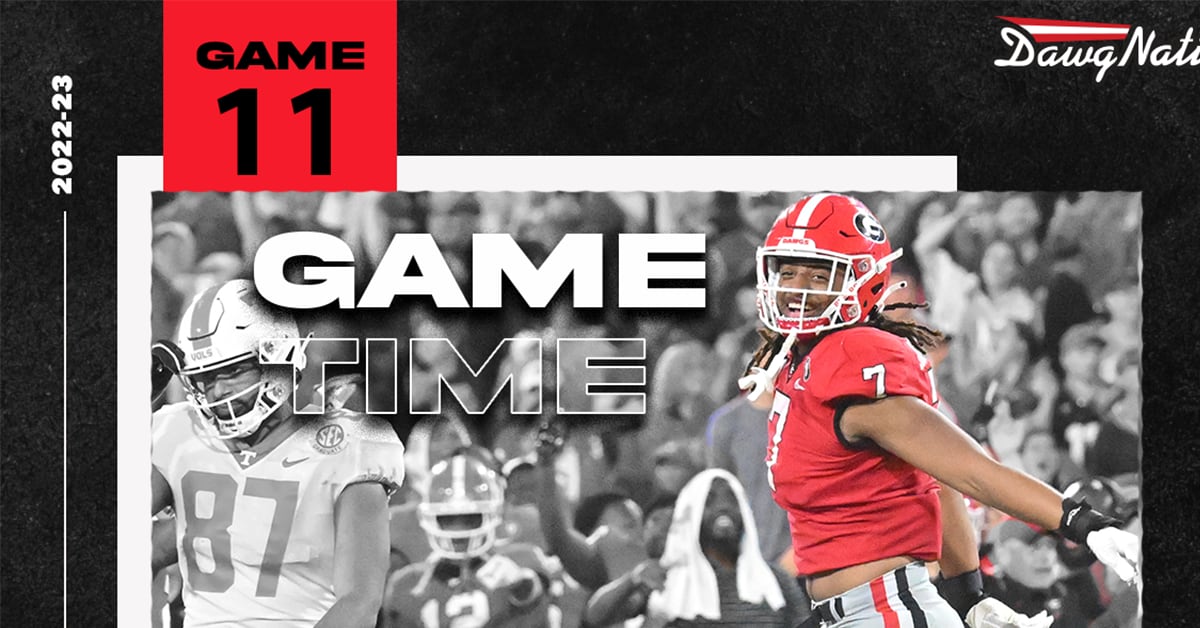 Georgia football-Kentucky game time, TV Network announced for Week