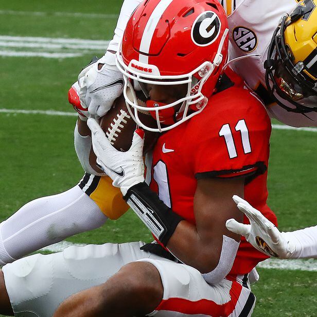 Justin Fields Ohio State Jersey Georgia Bulldogs #1 NCAA College Football Red