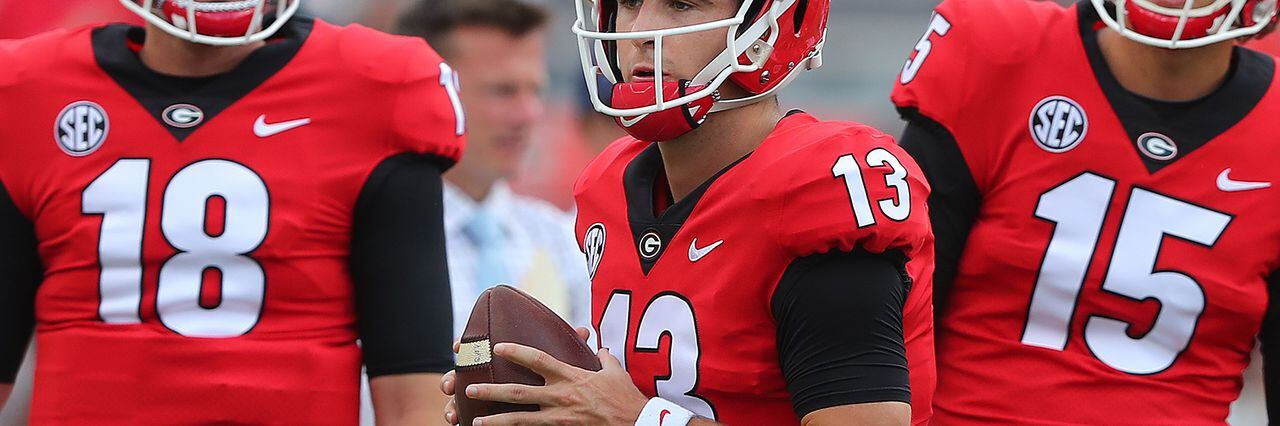 Georgia fans boo announced starting quarterback