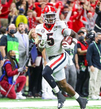 Kelee Ringo's clinching TD set off Georgia football title celebration