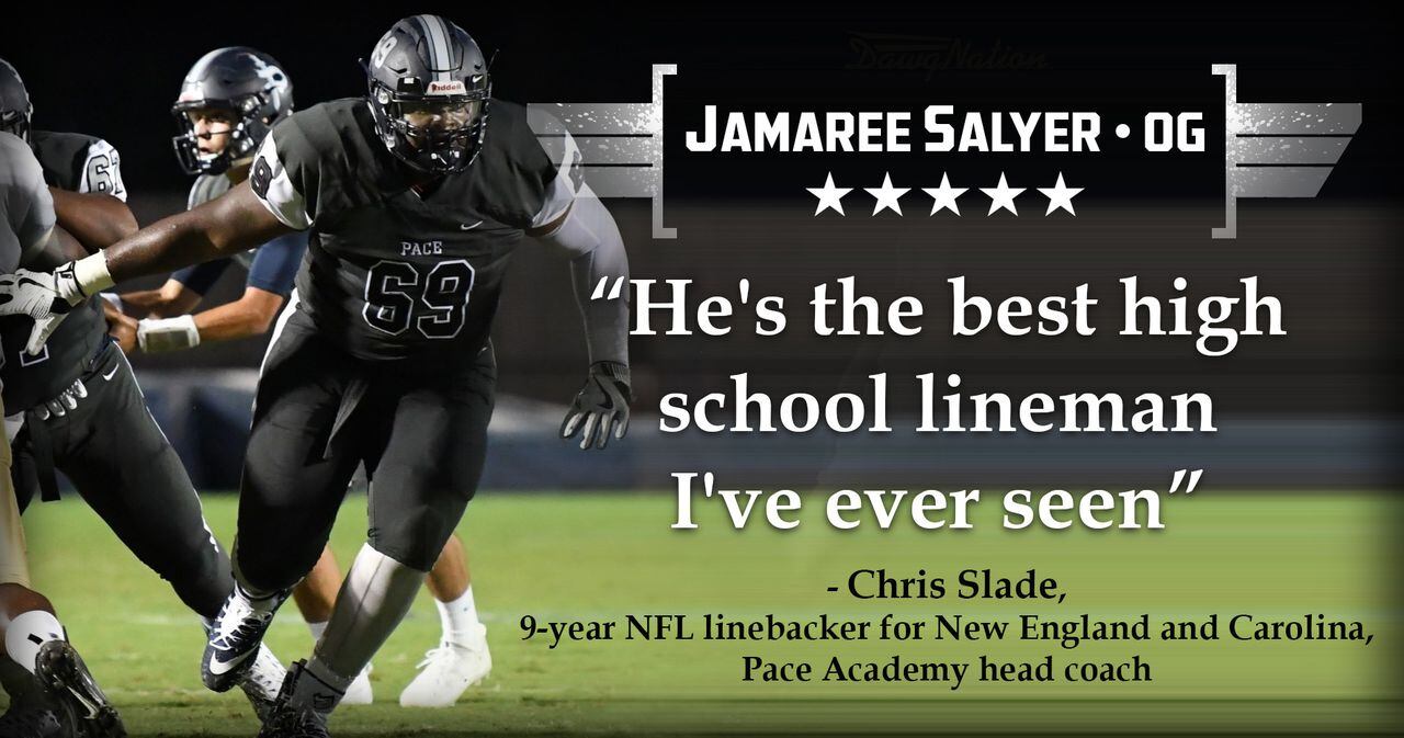 Playing in the U.S. Army All-American Bowl has special meaning for  five-star OG Jamaree Salyer