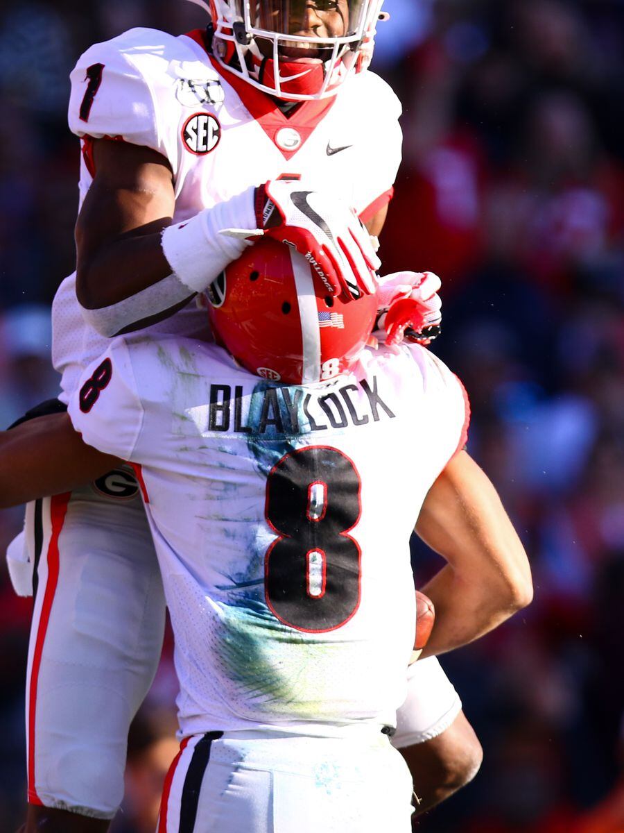 PFF spotlights Georgia football WRs George Pickens, Dominick Blaylock