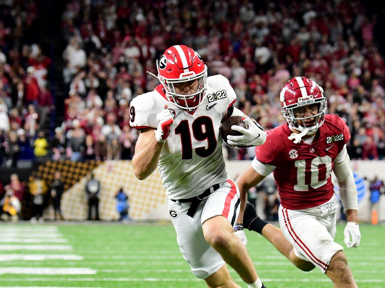 We'll just talk about the @AthlonSports Preseason All-Americans Brock  Bowers, Dawg! Jalen Carter, Dawg! Kelee Ringo, Dawg! Nolan Smith…