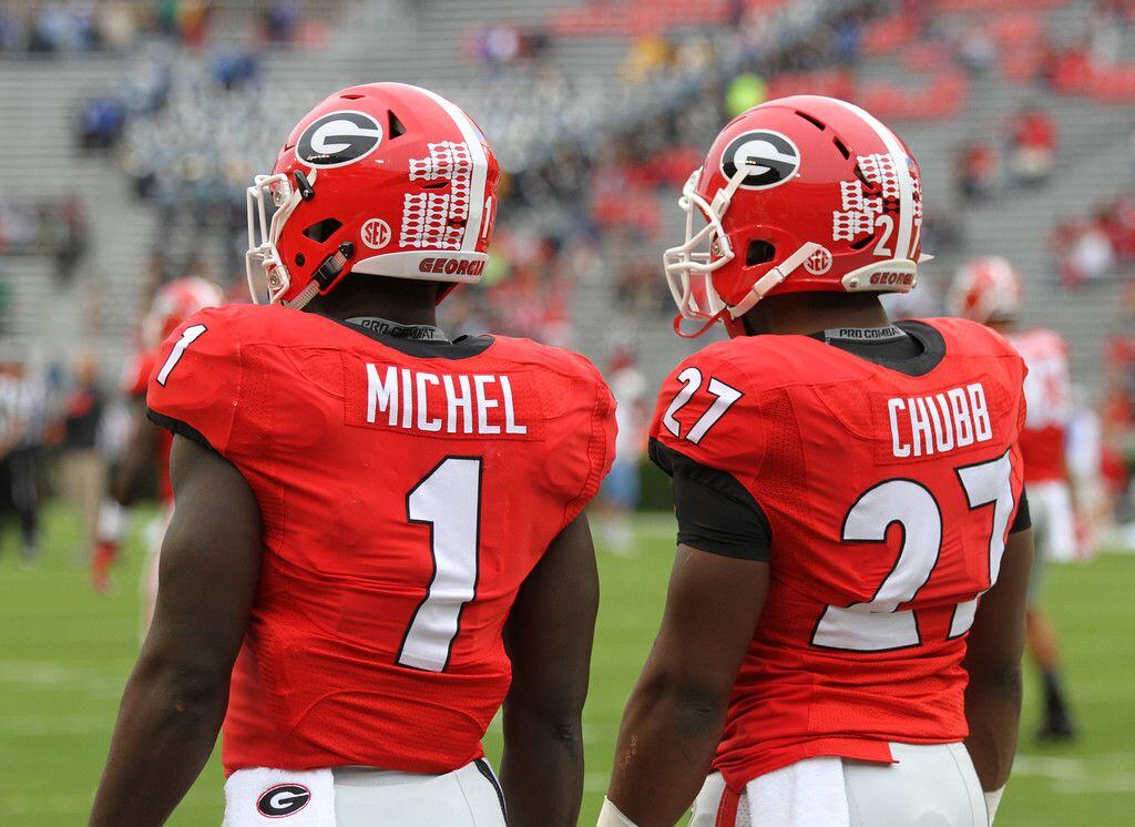 UGA RB depth becomes big spring 'problem' (with Chubb video)