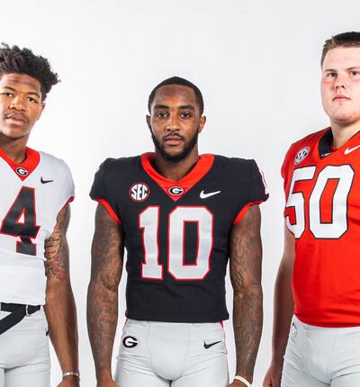 Georgia football announces uniform changes as block numbers return