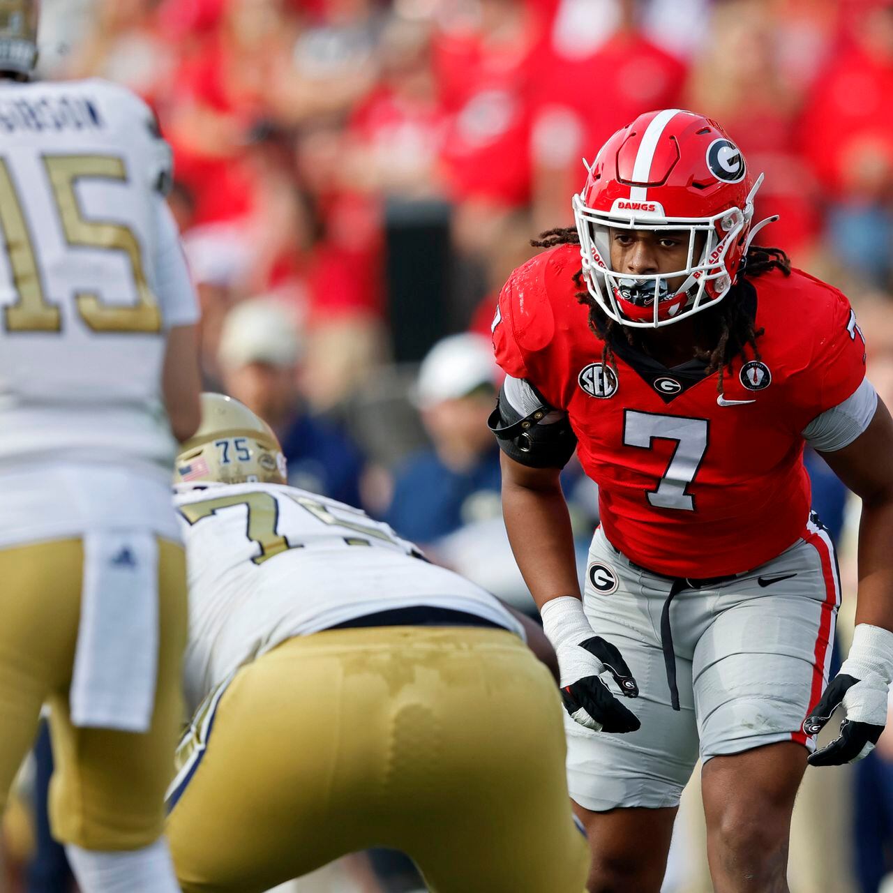 Film Breakdown: Bulldogs land nation's top edge rusher Marvin Jones - Dawg  Sports