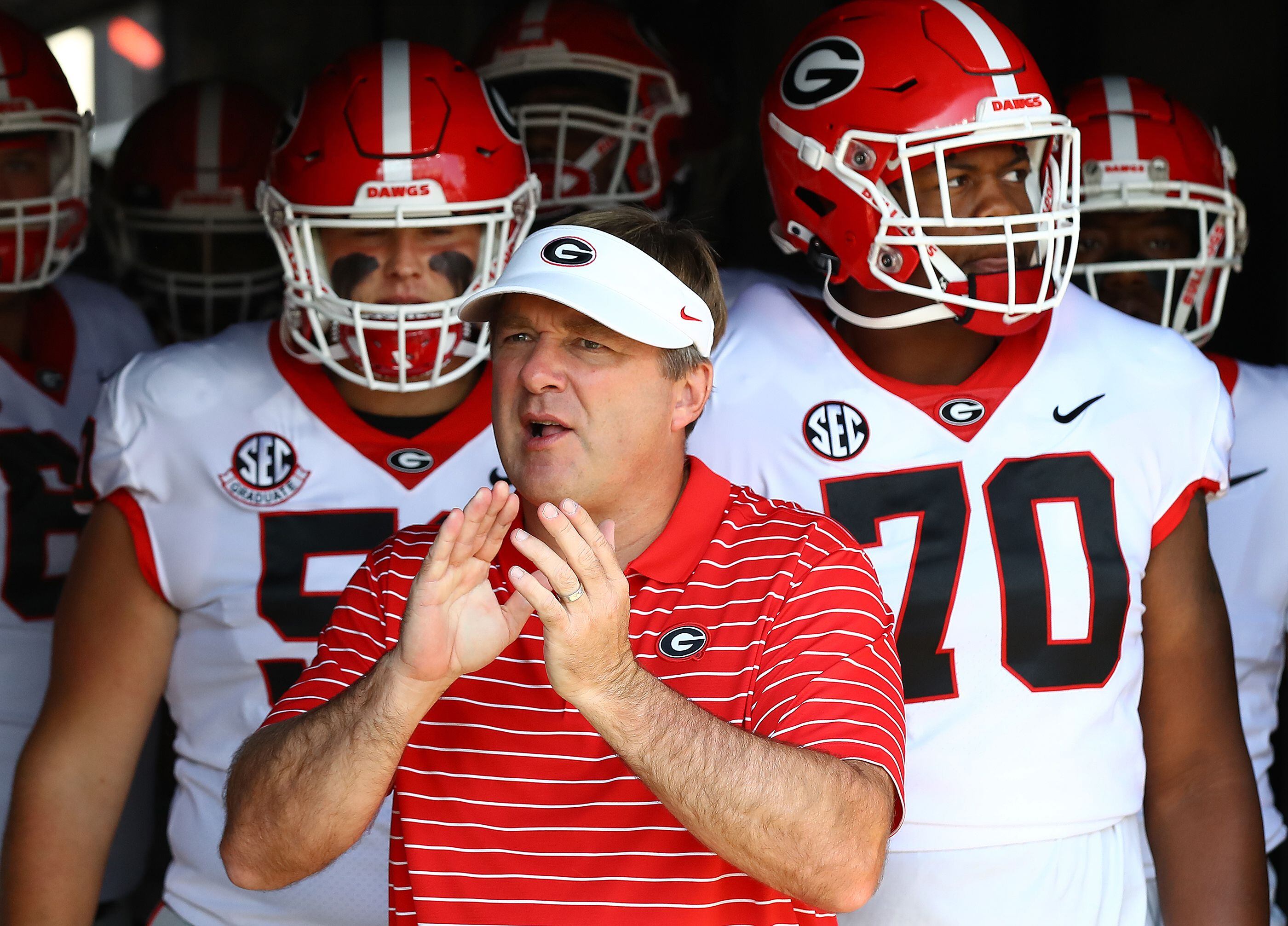 The Daily Recap: Kirby Smart's take on helmet radios in college football -  UGASports