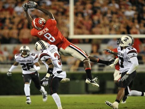 georgia bulldogs aj green