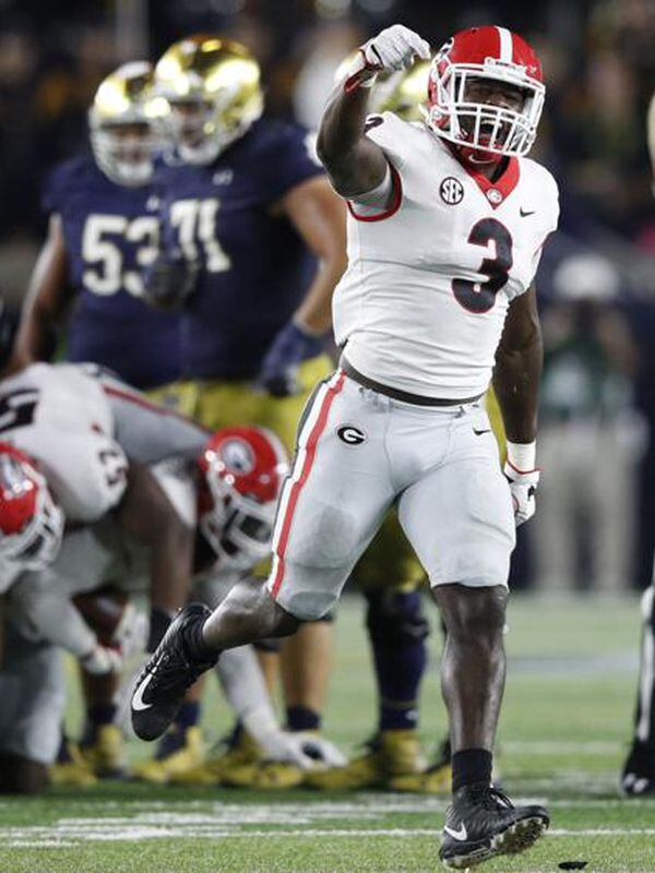 Bulldogs bolstered by their man in the middle, Roquan Smith