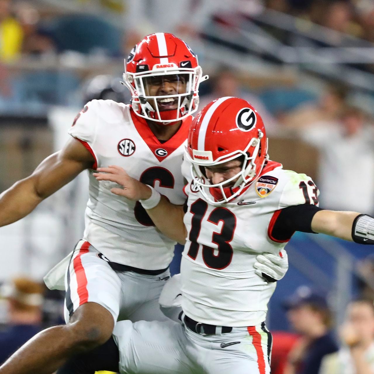 Georgia crushes Michigan's national title hopes in Orange Bowl