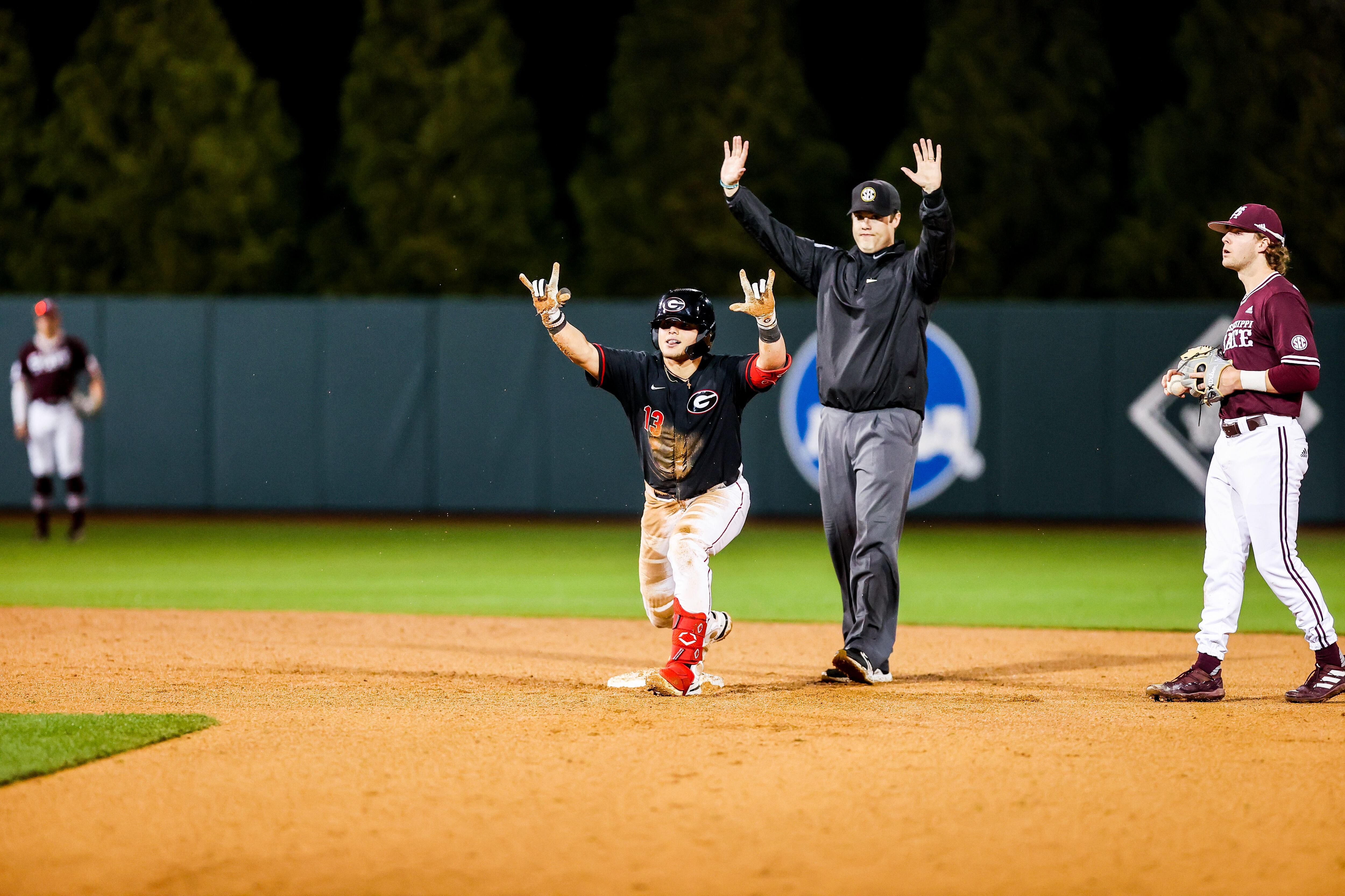 PHOTOS: Georgia baseball beats Mississippi State 11-0