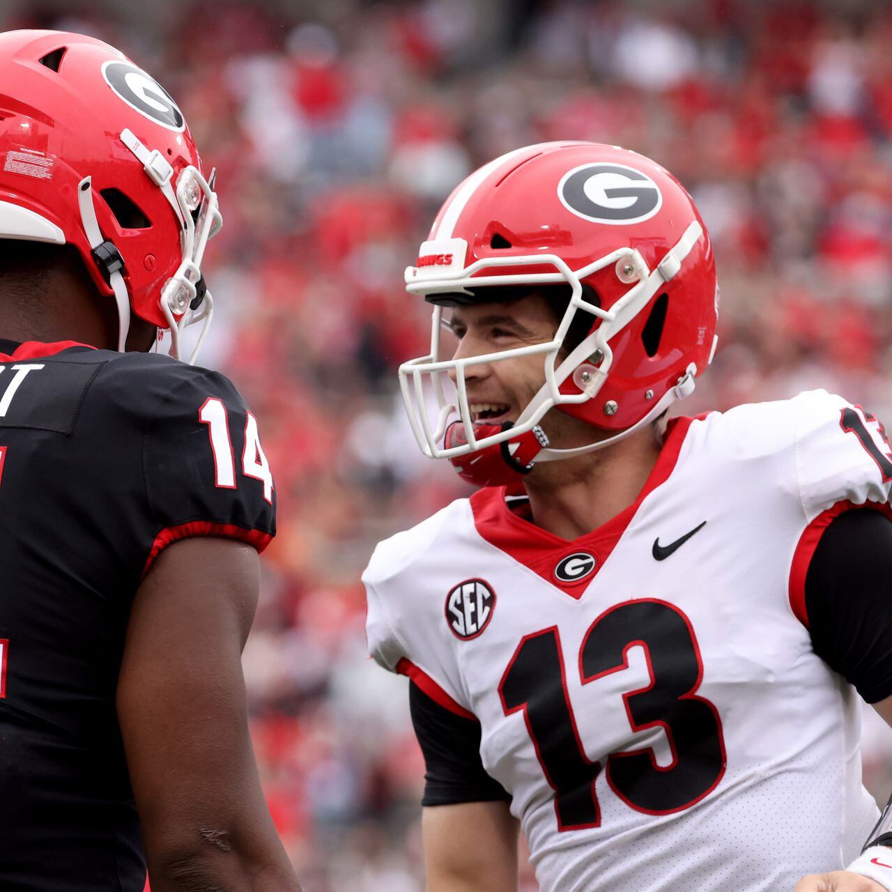 First impressions of UGA QB Justin Fields: 'Cannon' for an arm, 'very  humble'