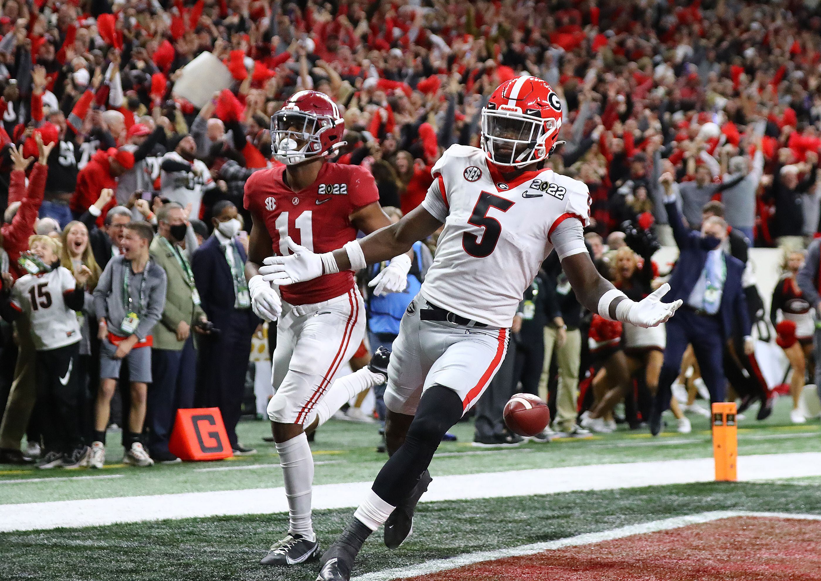 Kelee Ringo speeds through the second day of the NFL Combine