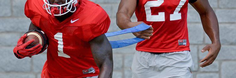 College Teammates on X: Sony Michel, Todd Gurley II, Nick Chubb, Georgia  2014  / X