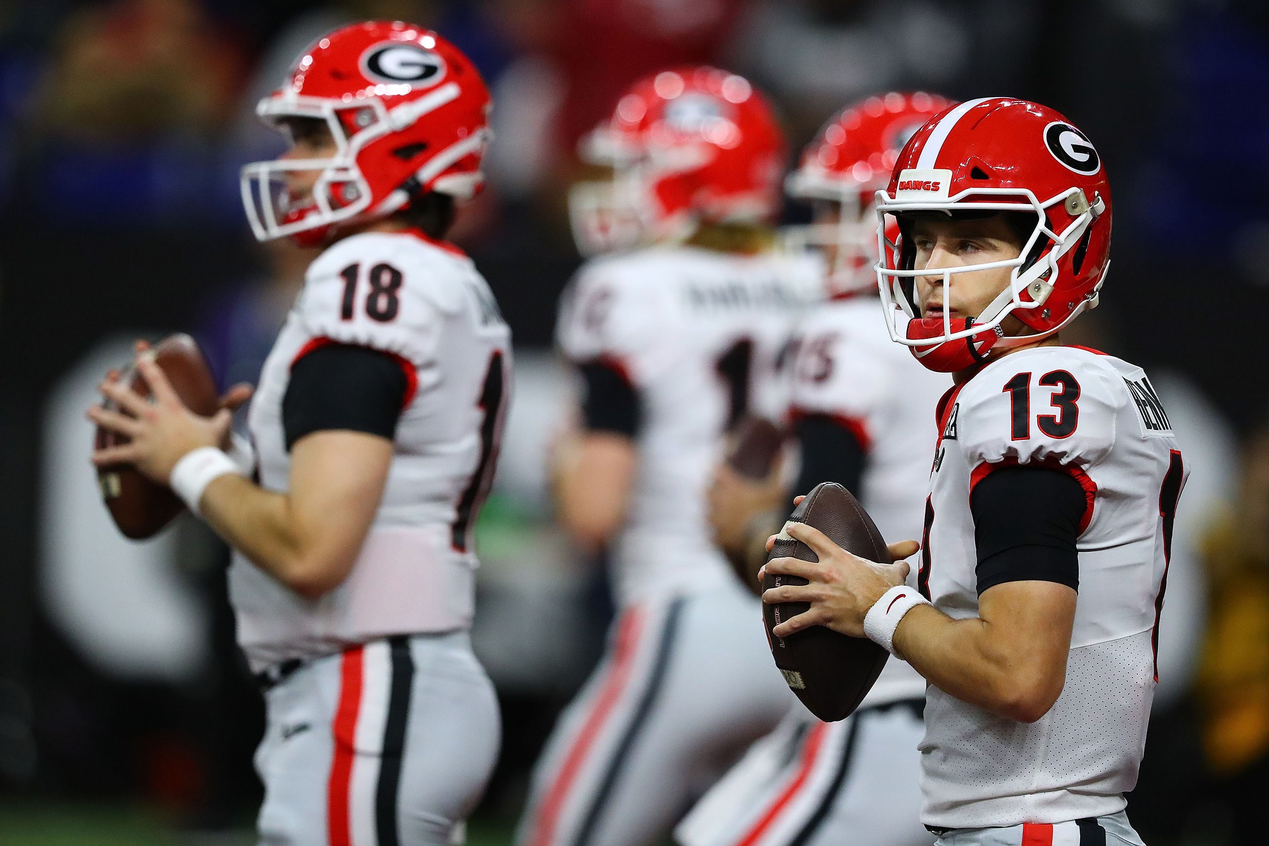 Former UGA Football QB Stetson Bennett Shines in first NFL Action