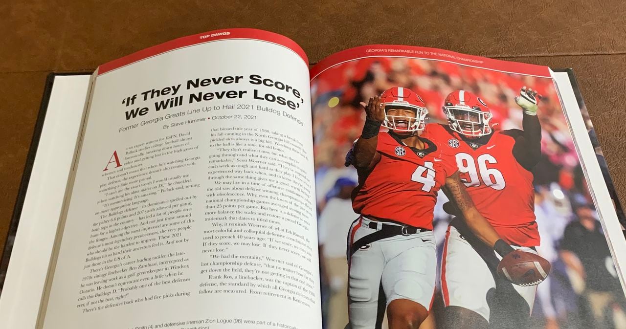 Top Dawgs' captures UGA's championship season in an exclusive book