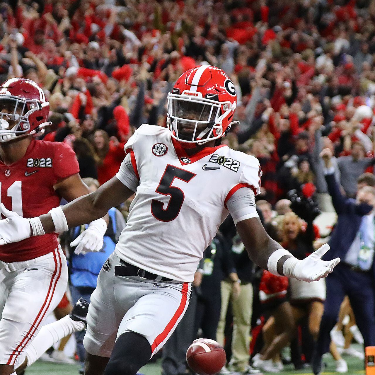 Kelee Ringo speeds through the second day of the NFL Combine, Football