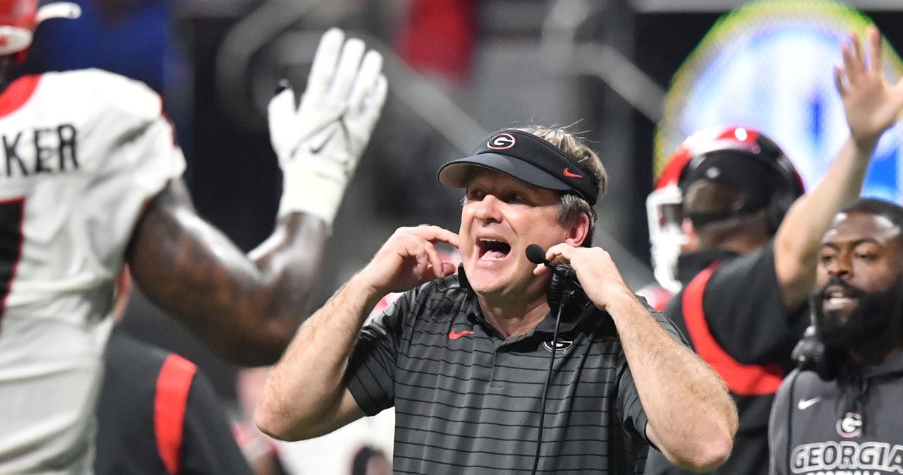 Jim Harbaugh spotted wearing an Atlanta Falcons jersey