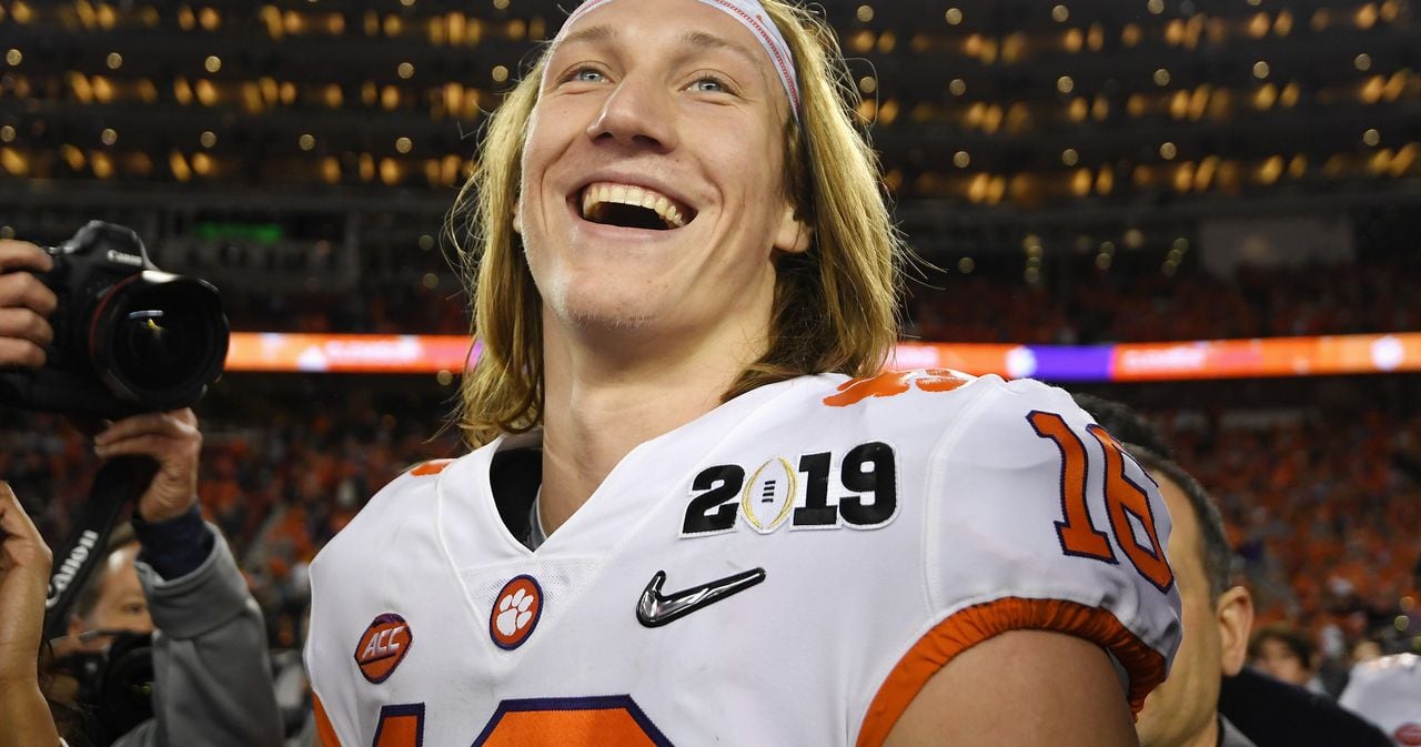 Look: Trevor Lawrence wearing Georgia gear will make Clemson fans sick