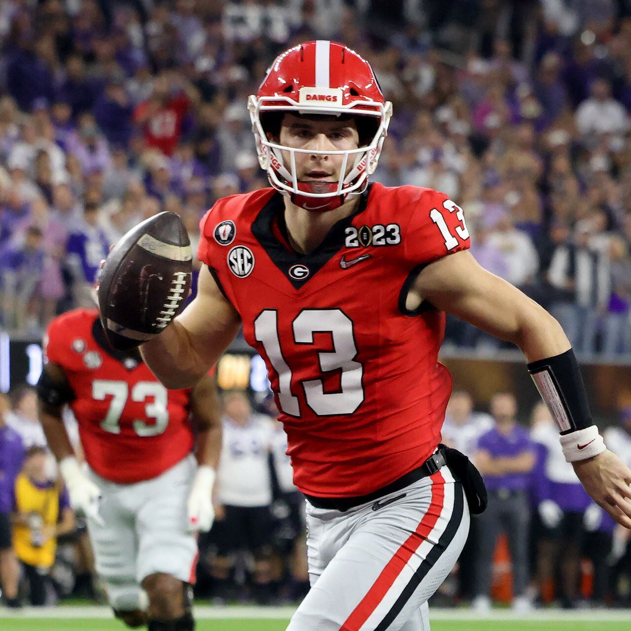 Georgia's Bennett an underdog again in NFL's QB draft class