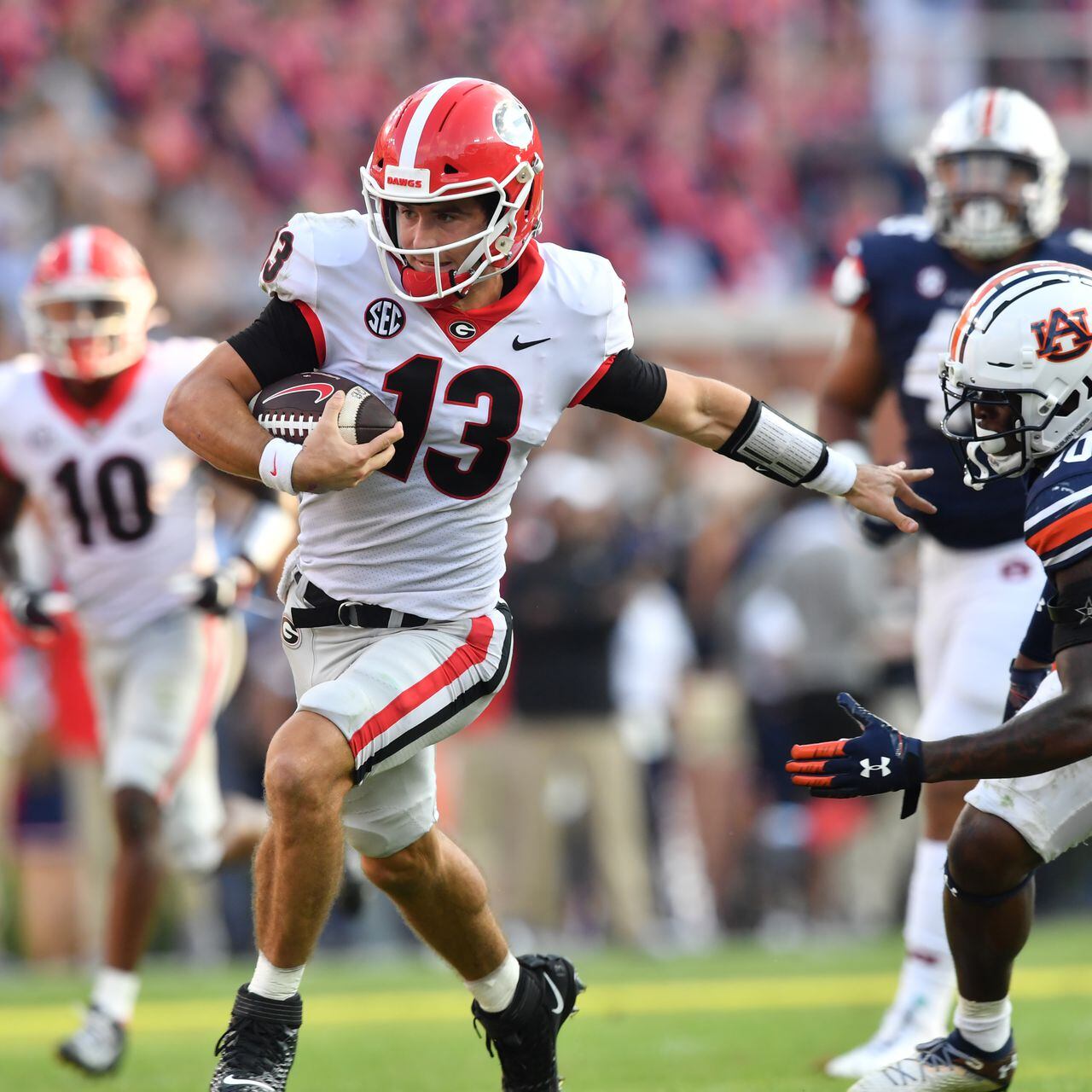 Why Georgia's Stetson Bennett reminds Bryan Harsin of his greatest QB  protege 