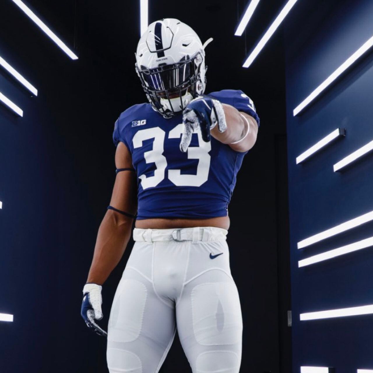 Penn State NIL Dani Dennis-Sutton #33 Football Jersey