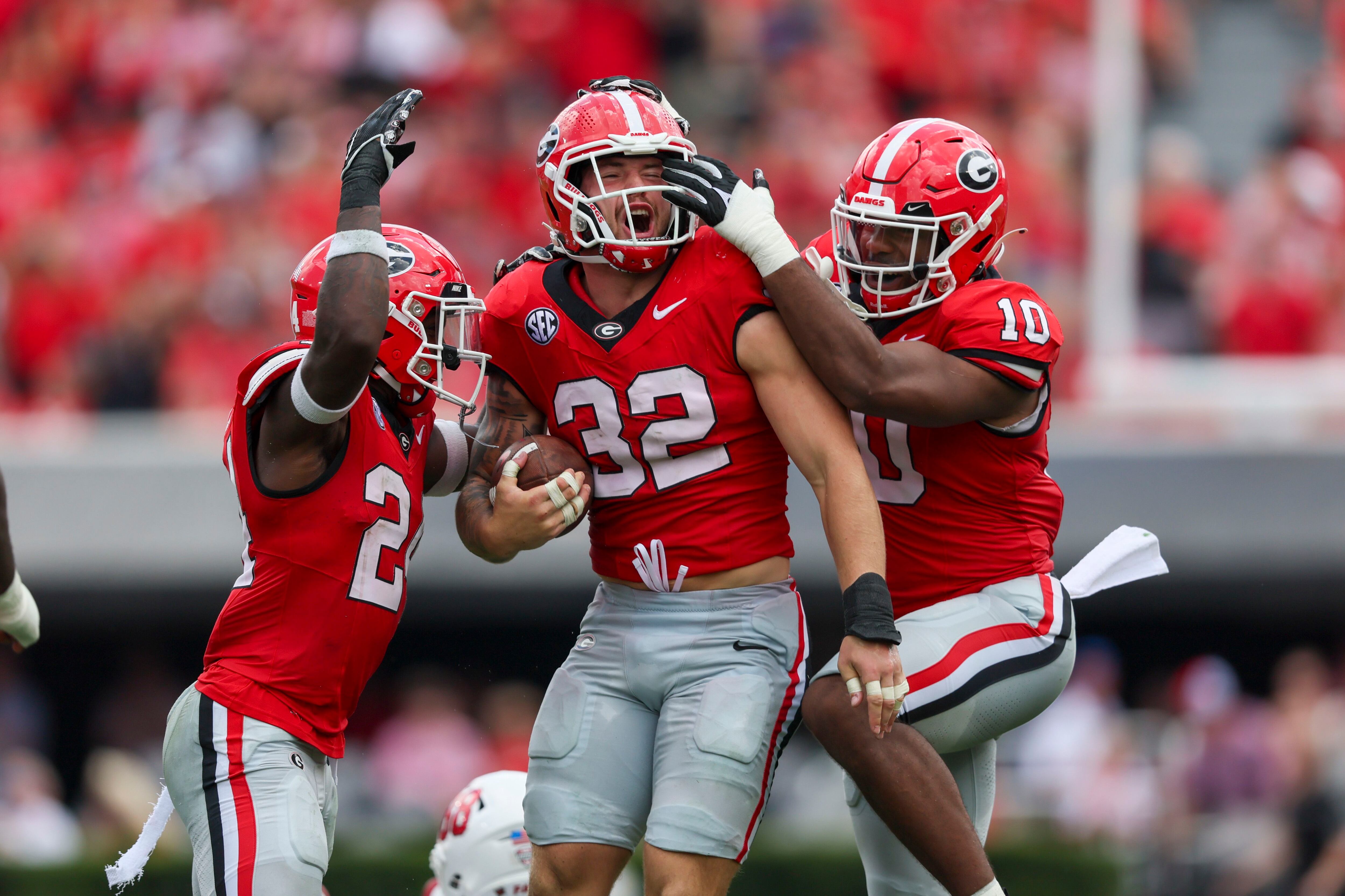 Time, TV set for Georgia-Auburn football game on September 30