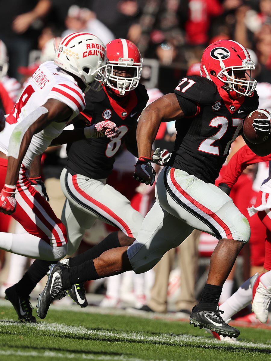 Georgia's Nick Chubb has final word at Tennessee